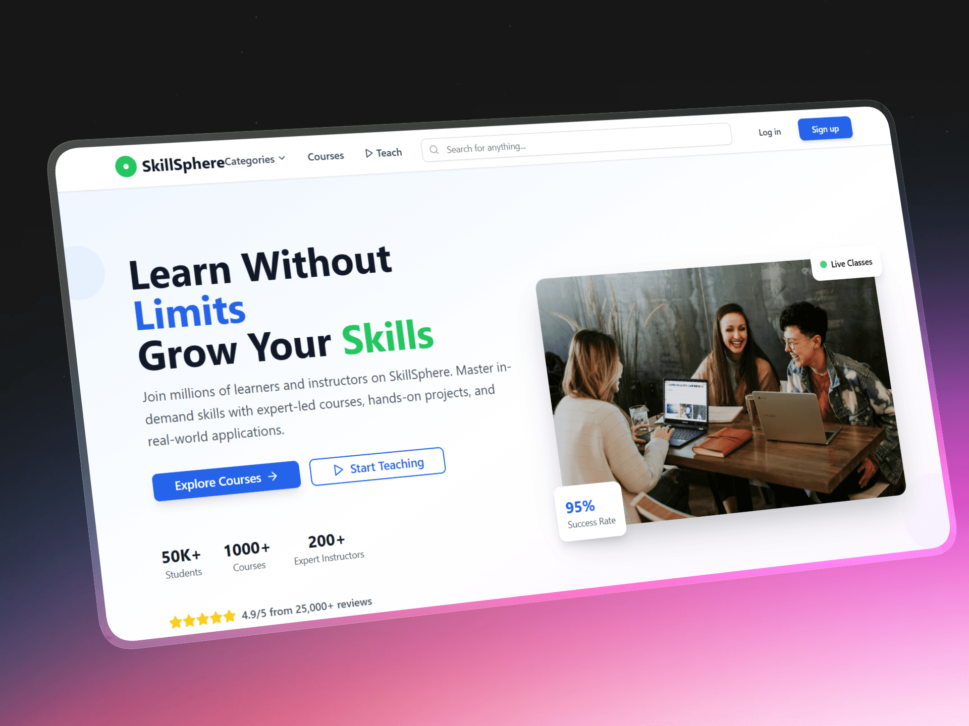 SkillSphere - Learning Management System